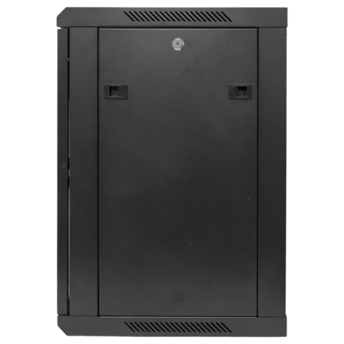 Шкаф настенный 19дюйм TERACOM PRO 12U 600600мм дверь стеклянная с замком-ручкой черн. EKF TRP-WLL-12