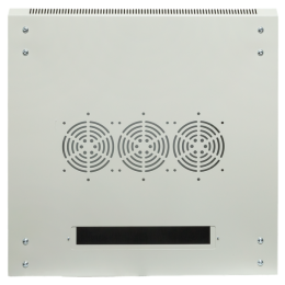 Шкаф настенный 19дюйм TERACOM PRO 12U 600х600мм дверь стеклянная с замком-ручкой сер. EKF TRP-WLL-12