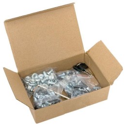 Шкаф настенный 19дюйм TERACOM PRO 15U 600600мм дверь стеклянная с замком-ручкой сер. EKF TRP-WLL-156