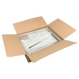 Шкаф настенный 19дюйм TERACOM PRO 15U 600600мм дверь стеклянная с замком-ручкой сер. EKF TRP-WLL-156