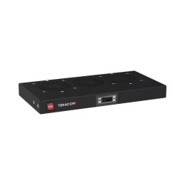 Блок охлаждающий TERACOM PRO 1U 2 вент. с выкл. и электронным термостатом черн. EKF TRP-FN-21T-BK