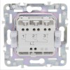 Выключатель 3-кл. SKANDY 10А SK-V11G графит IEK SK-V30-0-10-K53