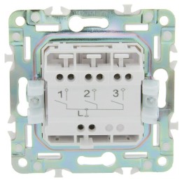 Выключатель 3-кл. SKANDY 10А SK-V11Gr сер. IEK SK-V30-0-10-K03