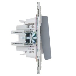 Выключатель 3-кл. SKANDY 10А SK-V11Gr сер. IEK SK-V30-0-10-K03