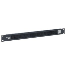 Ввод щеточный TERACOM PRO 1U черн. EKF TRP-1BR-BK