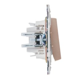 Выключатель 3-кл. SKANDY 10А SK-V11Sa песочн. IEK SK-V30-0-10-K98