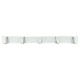 Органайзер кабельный TERACOM PRO 1U 5 колец сер. EKF TRP-1CO-5R-M-GR