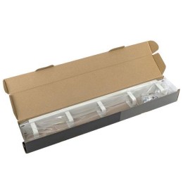 Органайзер кабельный TERACOM PRO 1U 5 колец сер. EKF TRP-1CO-5R-M-GR