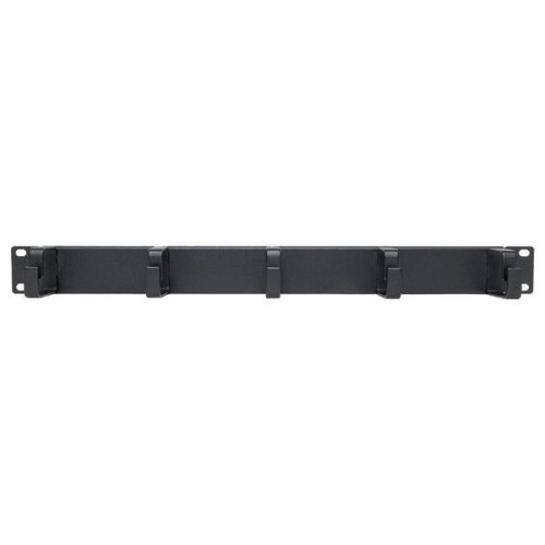 Органайзер кабельный TERACOM PRO 1U 5 колец черн. EKF TRP-1CO-5R-M-BK
