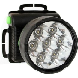 Фонарь налобный 909LED7 (7LED 1 режим; 3хR6 черн.) Ultraflash 11782