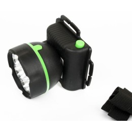 Фонарь налобный 909LED7 (7LED 1 режим; 3хR6 черн.) Ultraflash 11782