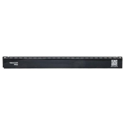 Органайзер кабельный TERACOM PRO с крышкой 19дюйм 1U пластик. черн. EKF TRP-1CORF-PL-BK