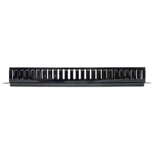 Органайзер кабельный TERACOM PRO с крышкой 19дюйм 1U пластик. черн. EKF TRP-1CORF-PL-BK