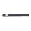 Блок PDU TERACOM PRO 19дюйм 1U 10А/250В 9 роз. Schuko шнур 2м 3х1.5кв.мм вилка C14 корпус алюм. черн