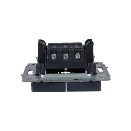 Выключатель проходной 2-кл. СП BRITE ВС10-2-6-БрМ 10А механизм маренго IEK BR-V22-0-10-K35
