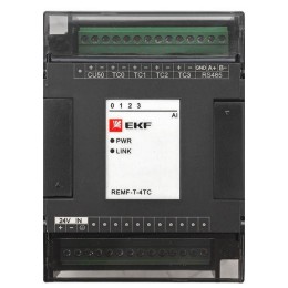 Модуль ввода термопар REMF 4 PRO-Logic (без поверки) EKF REMF-T-4TC