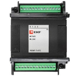 Модуль ввода термопар REMF 4 PRO-Logic (без поверки) EKF REMF-T-4TC