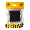 Выключатель проходной 2-кл. СП BRITE ВС10-2-6-БрЧ 10А механизм черн. IEK BR-V22-0-10-K02