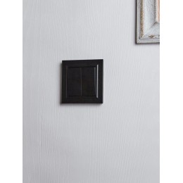 Выключатель проходной 2-кл. СП BRITE ВС10-2-6-БрЧ 10А механизм черн. IEK BR-V22-0-10-K02