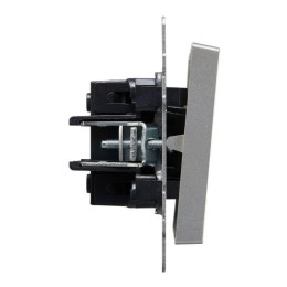 Выключатель 3-кл. СП BRITE ВС10-3-0-БрА 10А механизм алюм. IEK BR-V30-0-10-K47