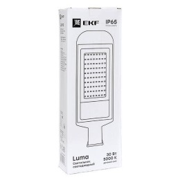 Светильник светодиодный ДКУ-8001-Д 30Вт 5000К IP65 консольный PROxima EKF SLL-8001-30-5000