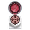 Розетка стационарная внутренняя 3342 3Р+РЕ 63А 380В IP67 PROxima EKF ps-3342-63-380