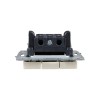 Выключатель 3-кл. СП BRITE ВС10-3-0-БрКр 10А механизм беж. IEK BR-V30-0-10-K10