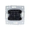 Выключатель 3-кл. СП BRITE ВС10-3-0-БрКр 10А механизм беж. IEK BR-V30-0-10-K10