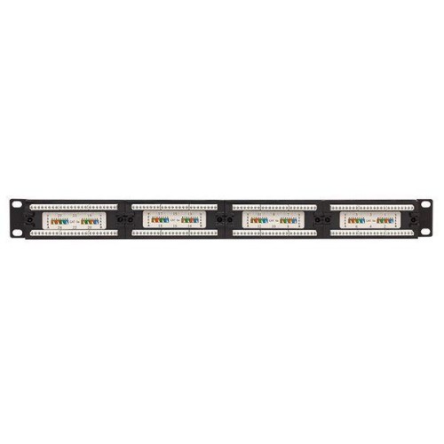 Патч-панель 19дюйм 1U кат.5E UTP неэкранир. 24 порта RJ45 Dual IDC с органайзером TERACOM PRO EKF TR