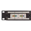 Патч-панель 19дюйм 1U кат.5E UTP неэкранир. 24 порта RJ45 Dual IDC с органайзером TERACOM PRO EKF TR