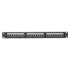 Патч-панель 19дюйм 1U кат.5E STP полн. экранир. 24 порта RJ45 Dual IDC с органайзером TERACOM PRO EK