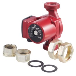 Насос циркуляционный UPS 32-60 180 с гайками Grundfos НС-0027464