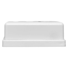 Розетка настенная TERACOM кат.5E неэкранированная 1 порт RJ-45 Dual IDC бел. EKF TRC-WBOX-1RJ45-5EUT