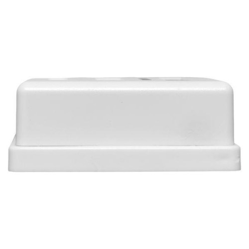 Розетка настенная TERACOM кат.5E неэкранированная 1 порт RJ-45 Dual IDC бел. EKF TRC-WBOX-1RJ45-5EUT