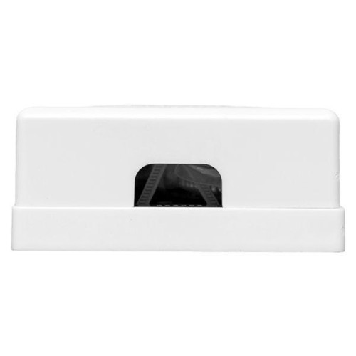 Розетка настенная TERACOM кат.5E неэкранированная 2 порта RJ-45 Dual IDC бел. EKF TRC-WBOX-2RJ45-5EU