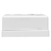 Розетка настенная TERACOM PRO кат.6 неэкранированная 2 порта RJ-45 Dual IDC бел. EKF TRP-WBOX-2RJ45-