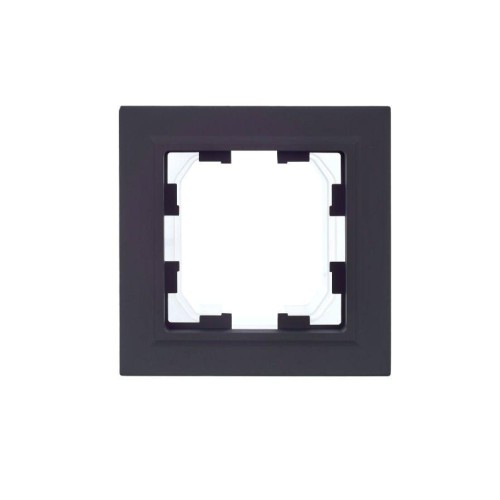 Рамка 1-м IP44 BRITE РУ-1-БрГ-44 графит IEK BR-M12-44-K53
