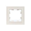Рамка 1-м IP44 BRITE РУ-1-БрЖ-44 жемчуж. IEK BR-M12-44-K36