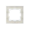 Рамка 1-м IP44 BRITE РУ-1-БрЖ-44 жемчуж. IEK BR-M12-44-K36