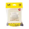 Рамка 1-м IP44 BRITE РУ-1-БрКр-44 беж. IEK BR-M12-44-K10