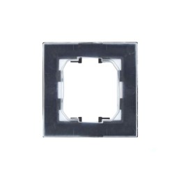 Рамка 1-м IP44 BRITE РУ-1-БрС-44 сталь IEK BR-M12-44-K46