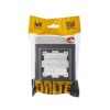 Рамка 1-м IP44 BRITE РУ-1-БрС-44 сталь IEK BR-M12-44-K46