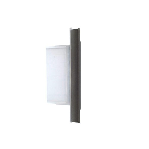 Рамка 1-м IP44 BRITE РУ-1-БрС-44 сталь IEK BR-M12-44-K46