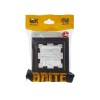 Рамка 1-м IP44 BRITE РУ-1-БрТБ-44 бронза IEK BR-M12-44-K45