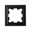 Рамка 1-м IP44 BRITE РУ-1-БрЧ-44 черн. IEK BR-M12-44-K02