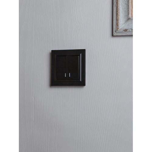 Рамка 1-м IP44 BRITE РУ-1-БрЧ-44 черн. IEK BR-M12-44-K02