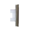 Рамка 1-м IP44 BRITE РУ-1-БрШ-44 шампань IEK BR-M12-44-K37