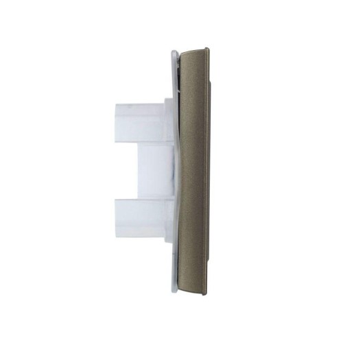 Рамка 1-м IP44 BRITE РУ-1-БрШ-44 шампань IEK BR-M12-44-K37