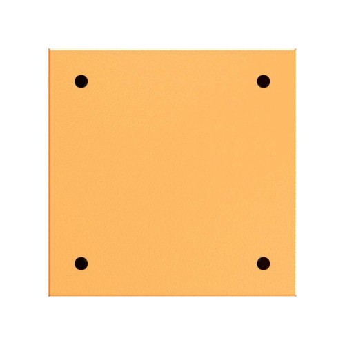 Коробка ответвительная FS150х150х80мм 5р 450В 10А 6кв.мм с гладкими стенками и клеммн. IP66 сталь. D