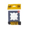 Рамка 1-м BRITE РУ-1-БрМ маренго IEK BR-M12-K35